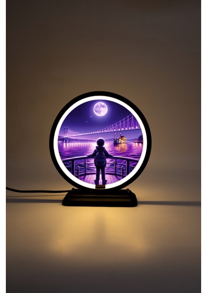 Istanbul Temalı Dekoratif Masa Lambası