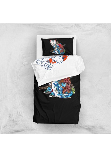 Lucid & Koi Fish Çift Taraflı Nevresim Takımı