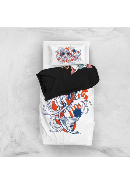 Lucid & Koi Fish Çift Taraflı Nevresim Takımı
