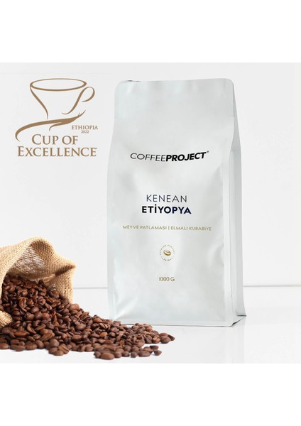 Coffee Project 1 kg Etiyopya - Kenean