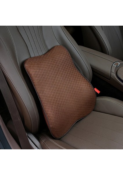 No.14 Tarzı Bellek Köpüğü Araba Boyun Yastığı Kafalık Koltuk Baş Bel Desteği Koruyucu Nefes Alabilir Araba Yastığı Bel Desteği Yastık Koltuk Arkası (Yurt Dışından)