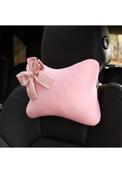 Pembe Emniyet Kemeri Kapağı Stili Sevimli Ilmek Evrensel Araba Koltuğu Kafalık Boyun Yastık Oto Emniyet Kemeri Kapak Kadınlar Için Omuz Pedi Araba Aksesuarları Iç Pembe (Yurt Dışından) modelleri
