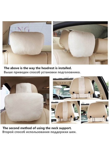 1 Adet Siyah Stil En Li Araba Kafalık Boyun Desteği Koltuk Maybach Tasarım S Sınıfı Yumuşak Evrensel Ayarlanabilir Araba Yastığı Boyun Dinlenme Yastığı (Yurt Dışından) modelleri