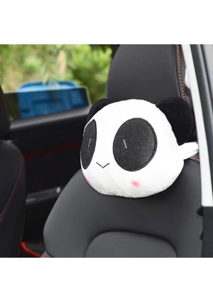 2 Adet B Tarzı Artoon Araba Boyun Yastığı Sevimli Panda Kafalık Boyun Desteği Boyun Yastığı Baş Desteği Kemik Klozet Kapağı Araba Aksesuarları (Yurt Dışından)