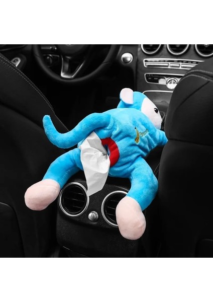 Kahverengi Renault Megane 2 Için 3 Duster Logan Cli Laguna 2 Sandero Sceaptur Fluence Kangoo Armr Maymun Karikatür Araba Doku Kutusu (Yurt Dışından) modelleri