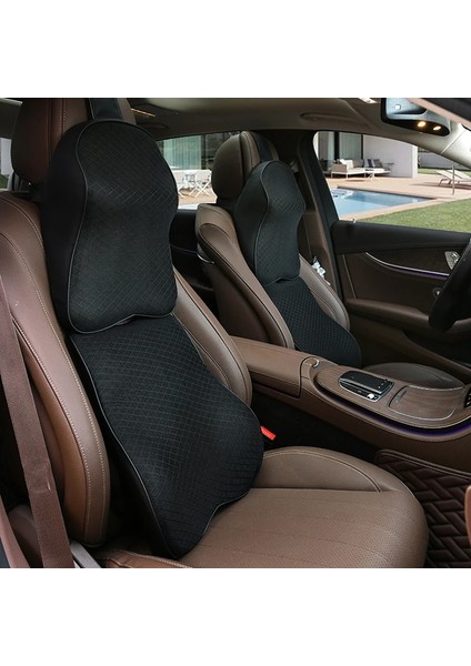 No.11 Stili Bellek Köpüğü Araba Boyun Yastığı Kafalık Koltuk Baş Bel Desteği Koruyucu Nefes Alabilir Araba Yastığı Bel Desteği Yastık Koltuk Arkası (Yurt Dışından) fırsatları