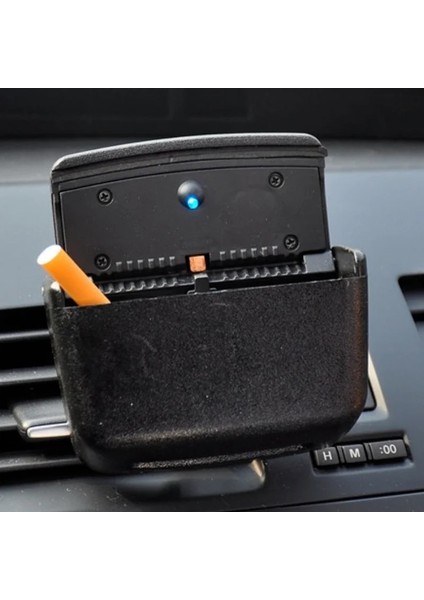 Gri Araba Aksesuarları Taşınabilir LED Işık Araba Küllük Siyah Araba Hava Çıkışı Saklama Kutusu Evrensel Sigara Silindir Tutucu Araba Styling (Yurt Dışından) modelleri