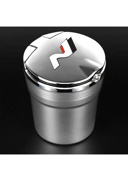 Stil 1 Altın Yaratıcılık Araba Örtüsü Küllük Hyundai N Performance N Araba Aksesuarları ile LED Işıkları Araba Küllük Yaratıcı Sigara Çöp Kutusu (Yurt Dışından)