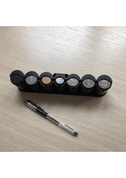 Siyah Araba Organizatör Paraları Kasa Saklama Kutusu Tutucu Konteyner Koltuk Istifleme Toplama Madeni Para Saklama Kutusu Istifleme Toplama Iç Aksesuar (Yurt Dışından) fırsatları