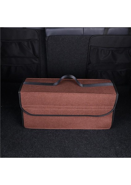 Kahverengi Keçe Kumaş Araba Gövde Organizatör Kutusu Taşınabilir Katlanabilir Saklama Kutusu Kasa Oto Iç Istifleme Toplama Konteyner Çantaları Siyah Gri (Yurt Dışından) modelleri