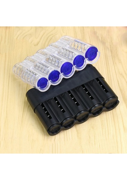 Siyah Yaratıcı Depolama Paraları Çanta Saklama Kutusu Euro Madeni Para Dağıtıcı Madeni Para Tutacağı Kılıf Yüksek Li Cüzdan Sahipleri Para Kasaları (Yurt Dışından) modelleri