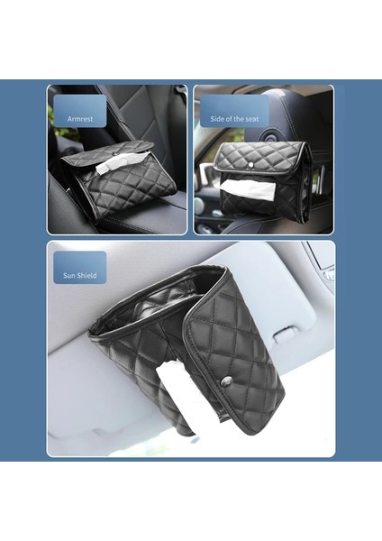 Pembe Lüks Doku Maskesi Tutucu Güneşlik Sunroofs Asılı Araba Aksesuarları Deri Kadınlar Için Doğrudan Kelepçe K0AF (Yurt Dışından) fiyatları