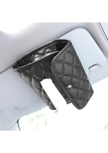 Pembe Lüks Doku Maskesi Tutucu Güneşlik Sunroofs Asılı Araba Aksesuarları Deri Kadınlar Için Doğrudan Kelepçe K0AF (Yurt Dışından) fırsatları