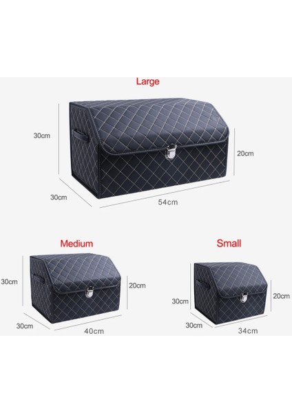 Kahverengi-Bej-Küçük Katlanır Araba Saklama Kutusu Pu Deri Araba Bagaj Organizatör Üst Sınıf Organizatör Çantaları Sedan Suv Mpv Için Oto Gövde Multiuse Alet Kutusu (Yurt Dışından) fiyatları