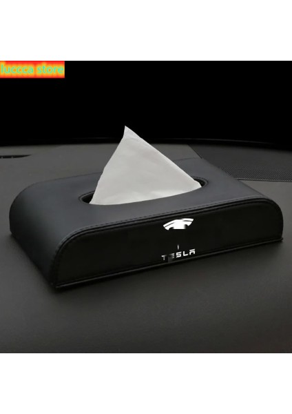 Siyah Tesla Model 3 Için Yeni Kağıt Mendil Kutusu Model Y Model S Model x Kırmızı Siyah Araba Dinlenme Kutusu, Araba Doku Kutusu (Yurt Dışından) fırsatları