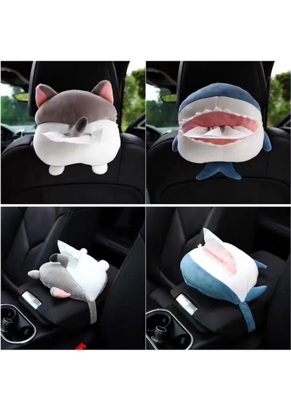 Kedi Araba Doku Kutusu Peluş Hayvanlar Sevimli Peçete Doku Kağıt Tutucu Araba Styling Taşınabilir Kağıt Paketi Durumda Araba Koltuğu Peçete Kağıt Standı (Yurt Dışından) fiyatları