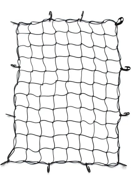 120X90CM cm Evrensel Araba Bagaj Ağı Elastik Bagaj Ağı Kargo Organizatör Depolama Naylon Gerilebilir Araba Iç Örgü Ağ Cebi (Yurt Dışından)