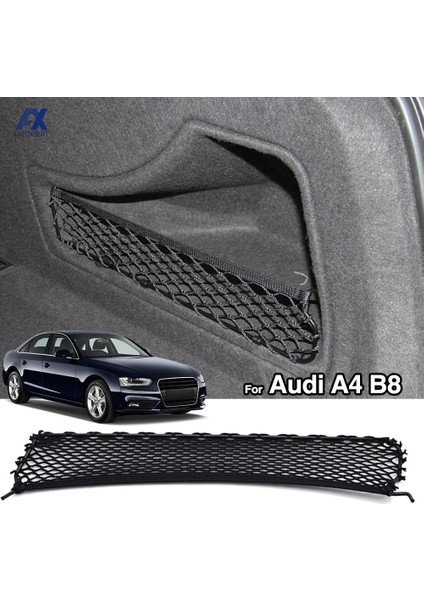 Araba Arka Arka Bagaj Koltuk Saklama Çantası Örgü Oto Organizatör Elastik Dize Net Çanta Audi A4 B8 Için Araba Aksesuarları (Yurt Dışından)