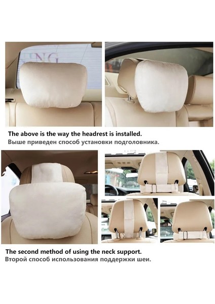 1 Adet Kahverengi Stil En Li Araba Kafalık Boyun Desteği Koltuk Maybach Tasarım S Sınıfı Yumuşak Evrensel Ayarlanabilir Araba Yastığı Boyun Dinlenme Yastığı (Yurt Dışından) fırsatları