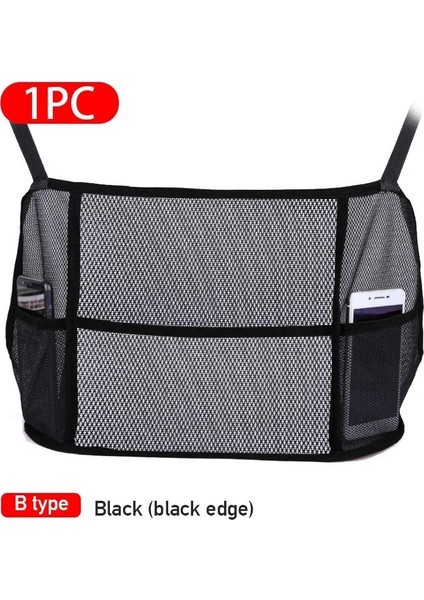 B Tipi Siyah Evrensel Oto Koltuğu Sırt Çantası Iç Oto Örgü Organizatör Ağları Çoklu Cepler Koltuklar Çanta Tutacağı Kese Otomobiller Ürünler (Yurt Dışından)