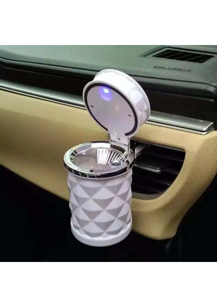 Siyah Araba Taşınabilir LED Işık Araba Kül Tablası Evrensel Sigara Silindiri Koltuk Araba Kül Tablası Araba LED Işık Kül Tablası (Yurt Dışından) indirimleri
