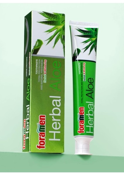 Aloevera Içerikli Bitkisel Diş Macunu 75 Ml/90 gr