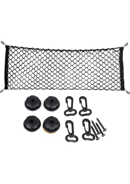 Siyah 90*40 cm Zarf Gövde Kargo Ağı Naylon Saklama Çantası Kurulum Kiti ile Toyota Camry Için Araba Gövde Depolama Organizatör (Yurt Dışından)