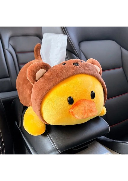 Köpek Yaratıcı Araba Doku Kutusu Kapağı Sevimli Shiba Inu Köpek Peluş Oyuncak Kol Dayama Doku Kutusu Tutucu Araba Koltuğu Geri Asılı Peçete Dispenseri (Yurt Dışından)