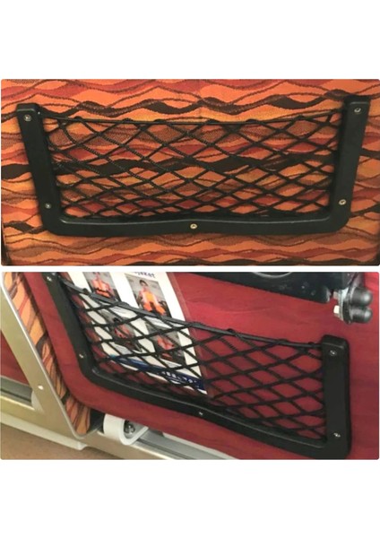 31X21CM Yüksek Li Taşınabilir Araba Otobüs Evrensel Net Cep Saklama Çantası Çöp Saklama Çantası Cep Telefonu Enkaz Saklama Çantası (Yurt Dışından)