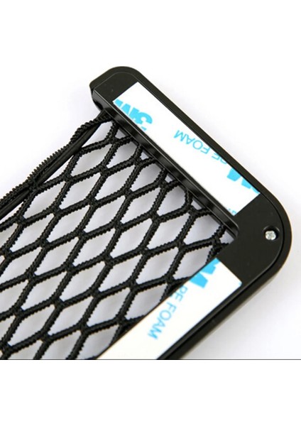 15X8CM Evrensel Araba Koltuğu Yan Arka Depolama Net Çanta Telefon Tutucu Cep Organizatör Istifleme Toplama Iç Ağlar Aksesuarları (Yurt Dışından) fırsatları