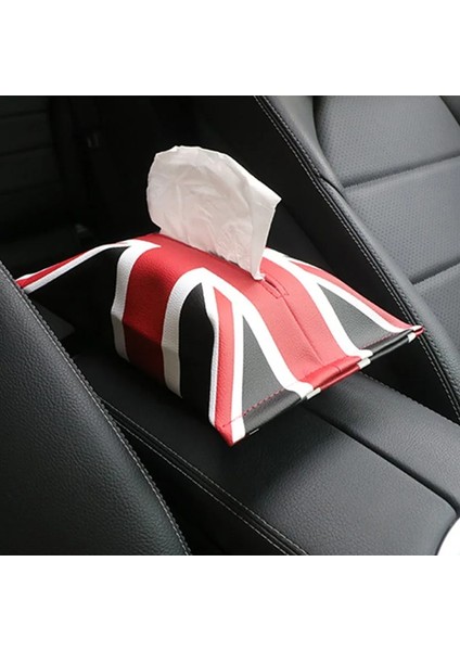 Sendika Jakı Mını Cooper Için Araba Styling Damalı Kırmızı Union Jack Karikatür Doku Çanta Mini F54 F55 F56 F60 R55 R56 F56 R60 Vb (Yurt Dışından) indirimleri