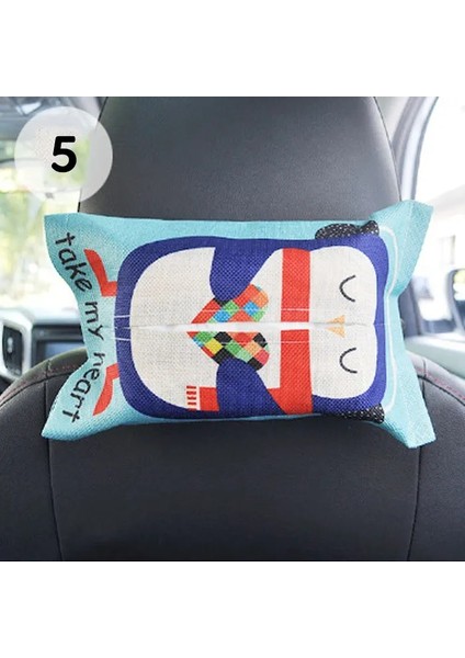 No.5 Boyutu Araba Karikatür Doku Kutusu Kia Rio Eed Cerato Sportage Için Asılı Depolama Suzuki Swift Jimmy Grand Volvo S60 XC90 (Yurt Dışından)