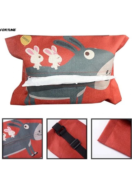 H06 Sevimli Karikatür Araba Doku Kutusu Yaratıcı Güzel Araba Güneşlik Doku Tutucu Asılı Araba Kol Dayama Kutusu Araba Koltuğu Için Doku Çanta Pompalama (Yurt Dışından) indirimleri