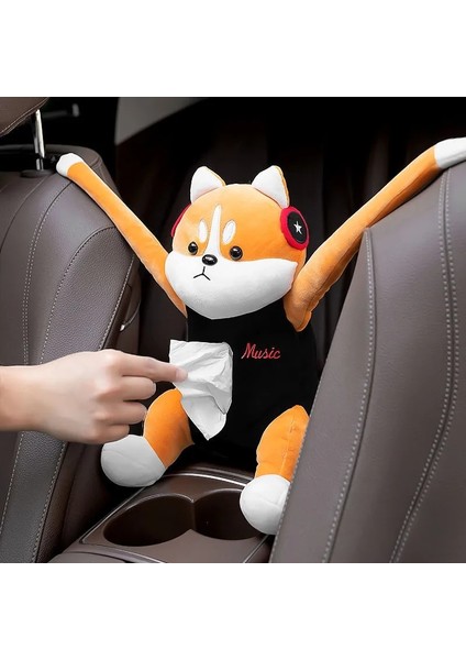 A Araba Doku Kutusu Asılı Araba Iç Kol Dayama Kutusu Güneşlik Pompalama Arabası Pompalama Kutusu Karikatür Sevimli Yaratıcı Doku Kutuları (Yurt Dışından) indirimleri