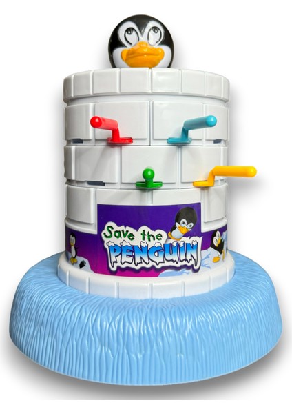 Save The Penguin KUTU MASA OYUNCAKLARI EĞİTİCİ AİLE İÇİ EĞLENCELİ AKTİVİTE OYUNU