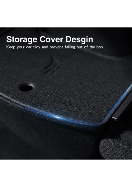 Model 3 Için Yz Tesla Model 3 Model Y Arka Merkezi Konsol Organizatör Tepsi Tesla Model3 Saklama Kutusu Modely Durumda Aksesuarları (Yurt Dışından)