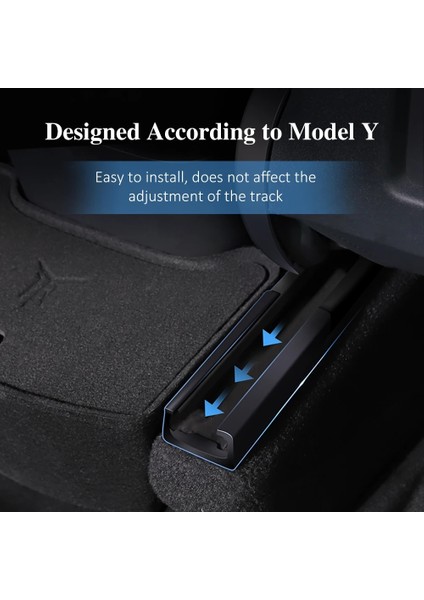 Model 3 Için Yz Tesla Model 3 Model Y Arka Merkezi Konsol Organizatör Tepsi Tesla Model3 Saklama Kutusu Modely Durumda Aksesuarları (Yurt Dışından)