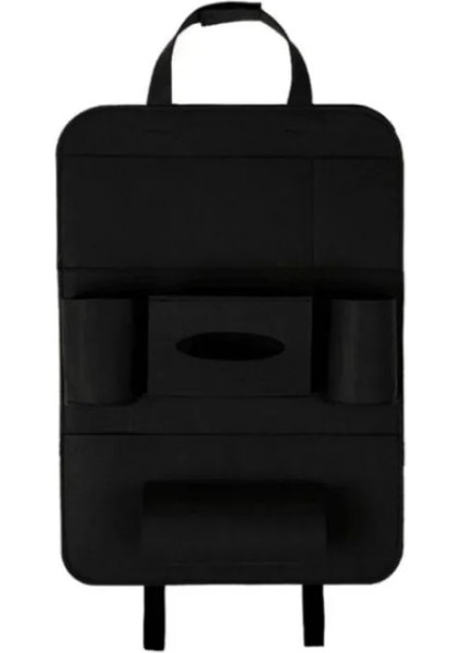 B Tipi Siyah 6 Renk Çok Cep Araba Koltuğu Arka Organizatör Saklama Çantası Ped Bardak Depolama Içecek Tutucu Çocuklar Çocuklar Için Keçe Kumaş Koruyucu Pet (Yurt Dışından) modelleri