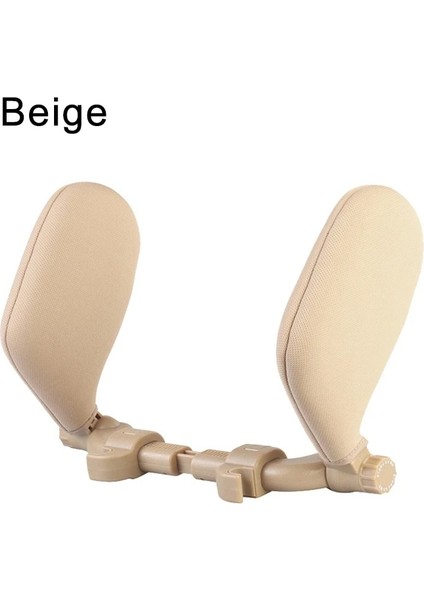 Kumaş Bej Tarzı Araba Boyun Kafalık Yastık Minderi U-Şekilli Koltuk Desteği Çözümü Araba Aksesuarları Çocuklar ve Yetişkinler Için Iç Şekilli Yastık (Yurt Dışından)