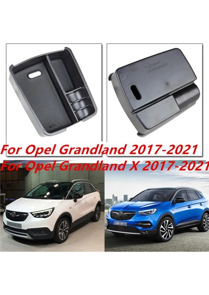 Grandland x Için Opel Grandland Grandland x Için Araba Kol Dayama Saklama Kutusu Chevrolet Cruze Için Merkezi Konsol Konteyner Depolama (Yurt Dışından)