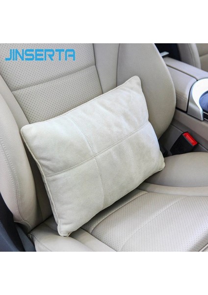 Kırmızı Stil Jınserta Süet Kumaş Araba Koltuğu Geri Bel Yastığı Maybach Tasarım S Sınıfı Bel Desteği Dinlenme Yastığı Araba Koltuğu Ofis Koltukları Için (Yurt Dışından) fırsatları
