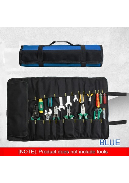 Mavi Boase Reel Rolling Araba Alet Çantası Kılıfı Profesyonel Elektrikçiler Organizatör Çok Amaçlı Araba Tamir Takımı Çantaları (Yurt Dışından)