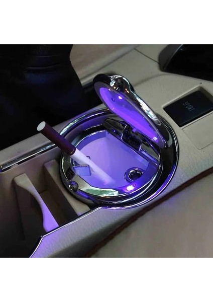 Siyah Opel Insignia Için Astra H J G Corsa D Zafira B Aksesuarları Araba Küllük Mavi Işık Küllük Dekorasyon Desen Özelleştirme (Yurt Dışından) fiyatları