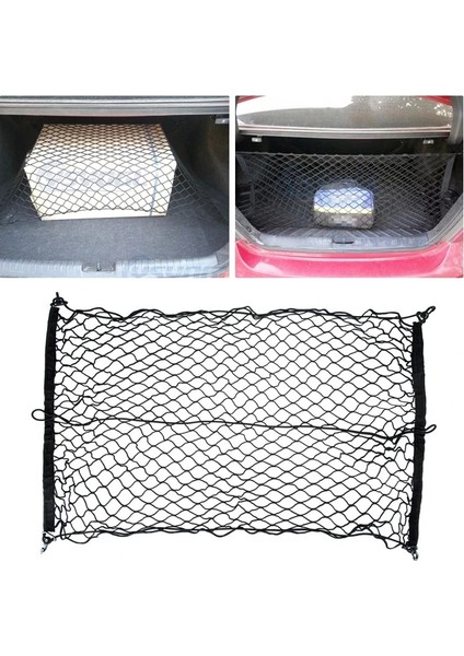 70X70 Kia Sportage Ql Için Araba Örgü Kargo Ağı Tutucu Gövde Oto Elastik Depolama 4 Kanca Organizatör (Yurt Dışından) indirimleri