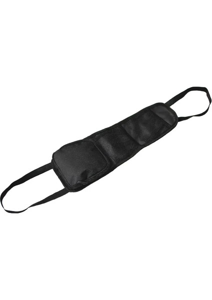 Siyah Araba Koltuğu Düzenleyici Oto Koltuğu Yan Depolama Asılı Çanta Çok Cepli Içecek Tutacağı Örgü Cep Araba Düzenleyici Iç Aksesuar (Yurt Dışından)