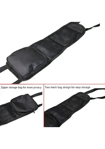 Siyah Araba Koltuğu Düzenleyici Oto Koltuğu Yan Depolama Asılı Çanta Çok Cepli Içecek Tutacağı Örgü Cep Araba Düzenleyici Iç Aksesuar (Yurt Dışından) indirimleri