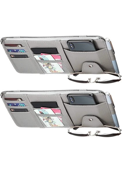 Siyah Araba Styling Visor Organizatör Oto Güneşlik Saklama Kılıfı Araba Organizatör Güneş Gözlüğü Tutucu Kart Organizatör Bilet Cebi Kalemlik (Yurt Dışından) fiyatları