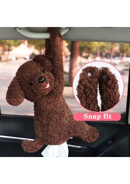 Oyuncak Evrensel Araba Doku Kutusu Çanta Mını Cooper S F54 F55 F56 F5 R54 R55 R56 R60 Sevimli Karikatür Yaratıcı Güzel Tavşan Köpek Kızlar Için (Yurt Dışından)