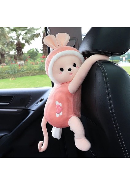 NO15 Araba Doku Çanta Kutusu Pompalama Araba Koltuğu Geri Asılı Kol Dayama Kutusu Yaratıcı Karikatür Sevimli Net Kırmızı Araba Iç Malzemeleri (Yurt Dışından) fırsatları