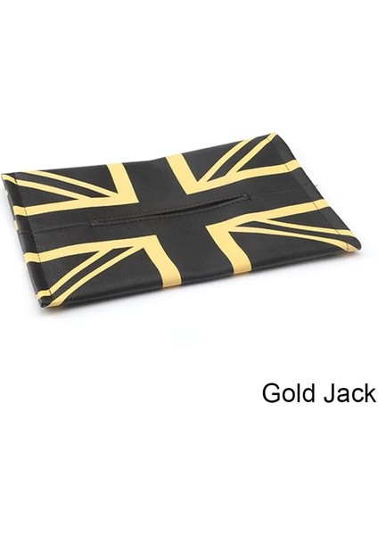 Altın Kriko Mını Cooper Için Araba Styling Damalı Kırmızı Union Jack Karikatür Doku Çanta Mini F54 F55 F56 F60 R55 R56 F56 R60 Vb (Yurt Dışından)